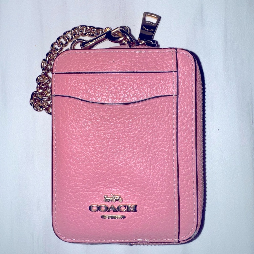 *PRICE IS FIRM* Coach zip card case